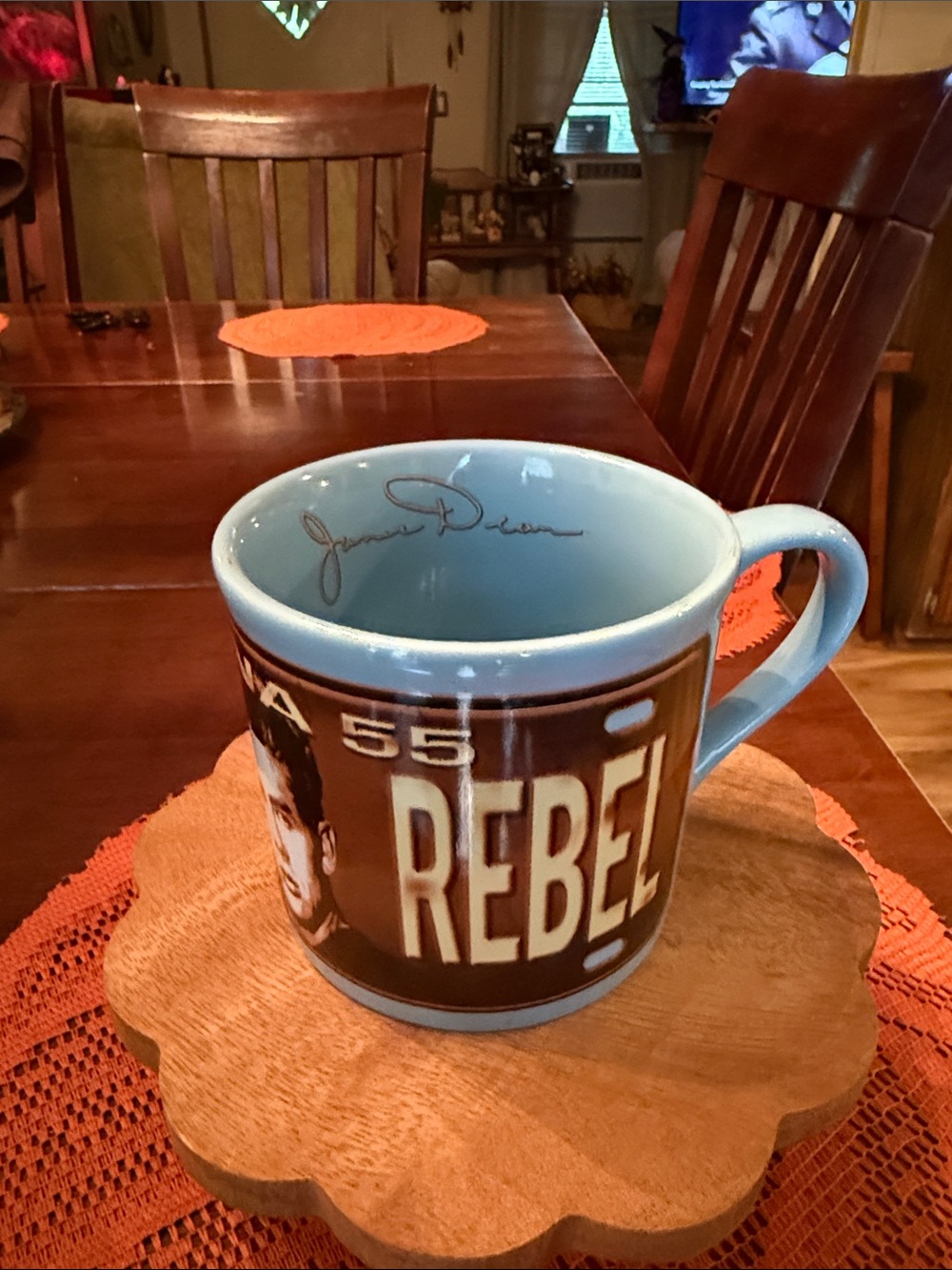 Rebel Design Light Blue Ceramic Mug